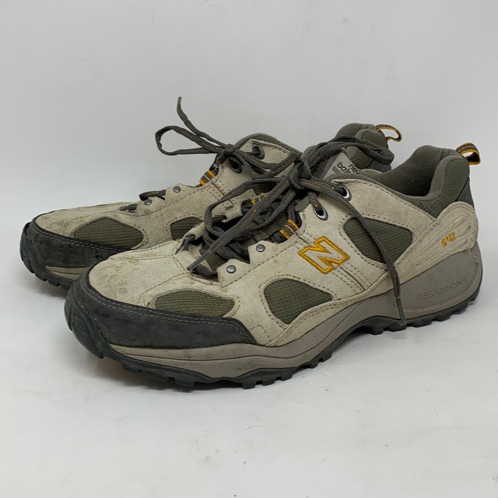 New Balance 642 tan grey Country Trail Walker Hiking Shoes mw642gm size 12